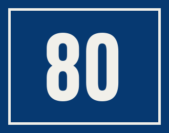 Hausnummer 80