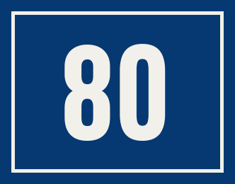 Hausnummer 80
