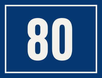 Hausnummer 80