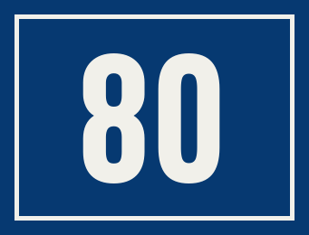 Hausnummer 80