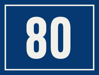 Hausnummer 80