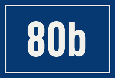 Hausnummer 80b