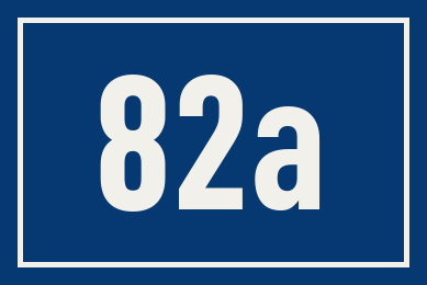 Hausnummer 82a