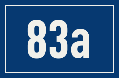 Hausnummer 83a