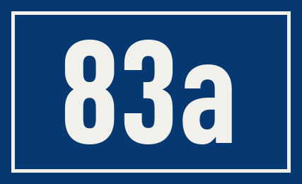 Hausnummer 83a