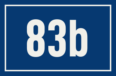 Hausnummer 83b