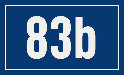 Hausnummer 83b