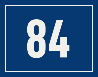 Hausnummer 84