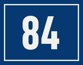 Hausnummer 84