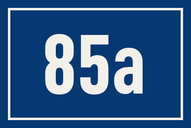 Hausnummer 85a
