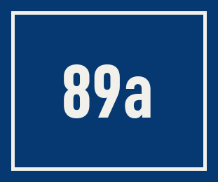 Hausnummer 89a