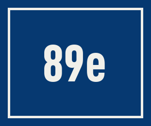 Hausnummer 89e