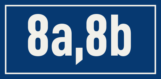 Hausnummer 8a,8b
