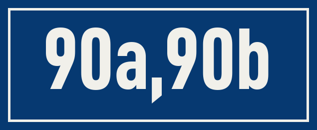 Hausnummer 90a,90b