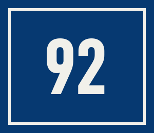 Hausnummer 92
