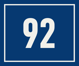 Hausnummer 92