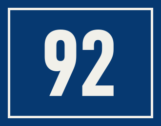 Hausnummer 92