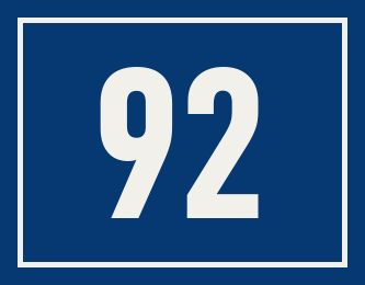 Hausnummer 92