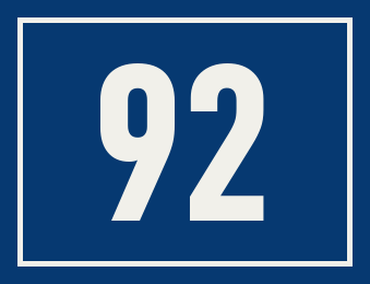 Hausnummer 92