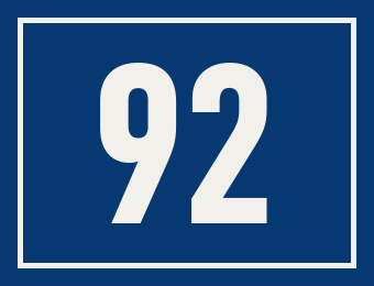Hausnummer 92