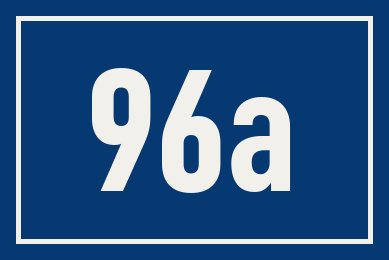 Hausnummer 96a
