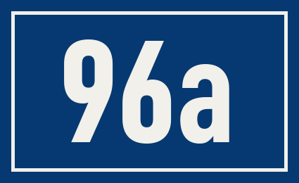Hausnummer 96a