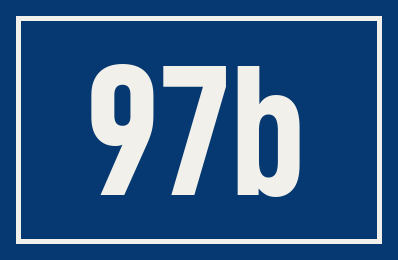 Hausnummer 97b