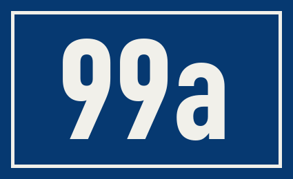 Hausnummer 99a